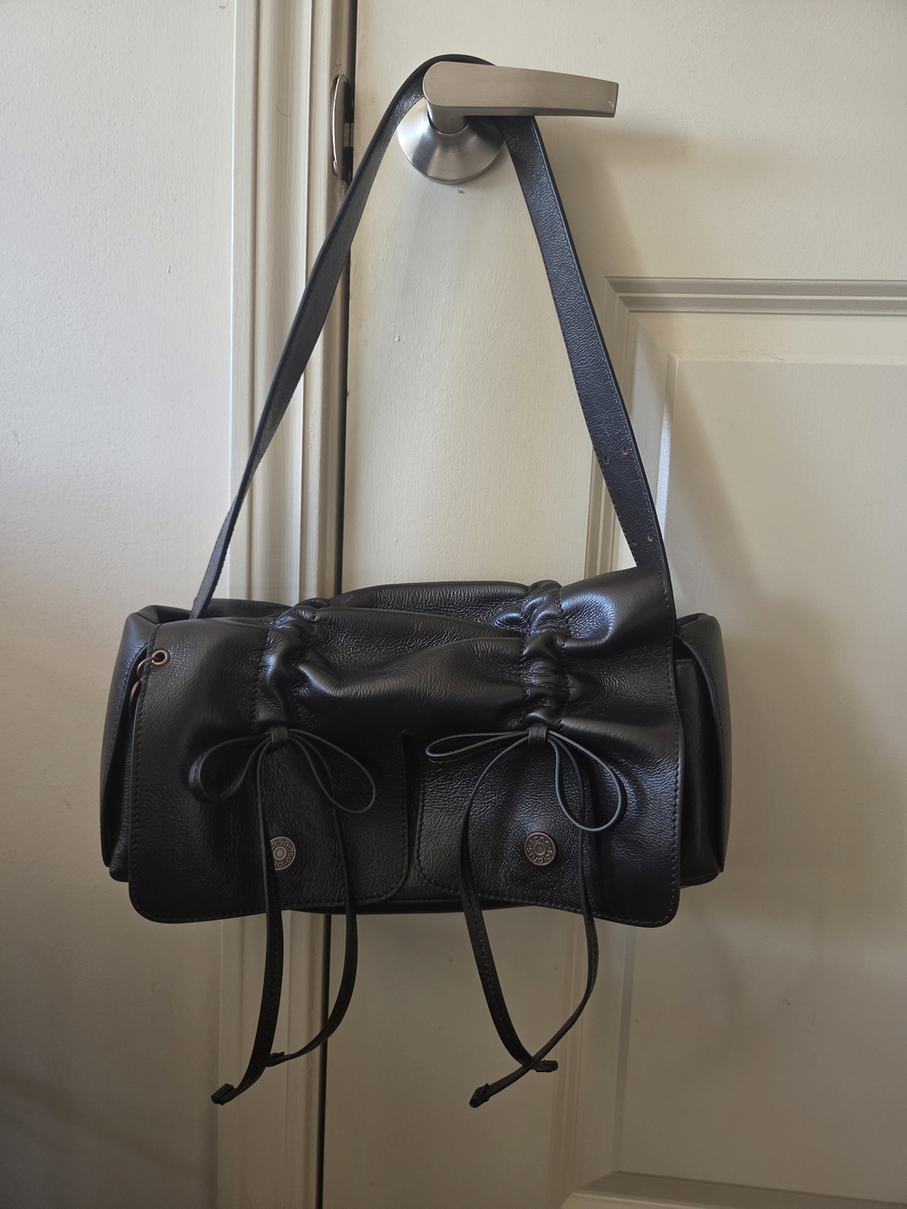 Acne Studios Multipocket Bow Shoulder Bag